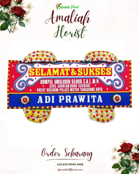 Papan Bunga Ucapan Selamat Kelay